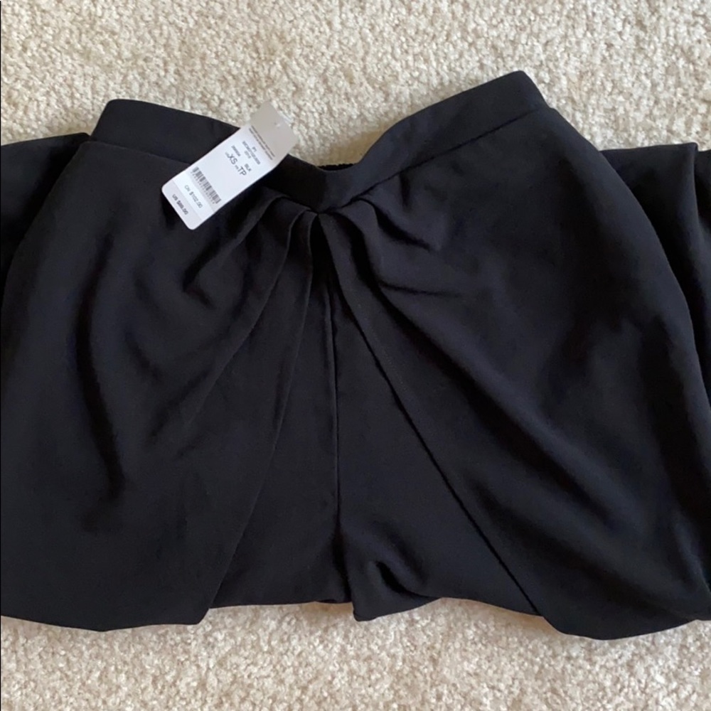 Bebe front overlay soft pant